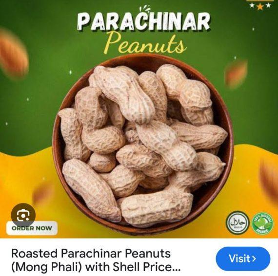Peanuts with shell - Roasted - مونگ پھلی چھلکے والی