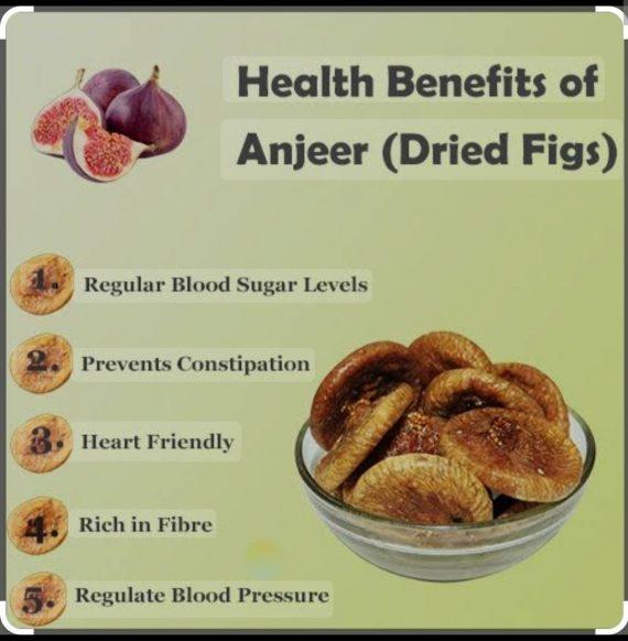 Anjeer - Dried Figs - Medium - انجیر ۔ درمیانہ سائز