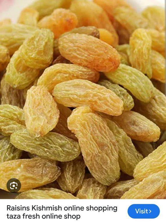 Kishmish - Green Golden Raisins - Sundarkhani - کشمش سندرخانی