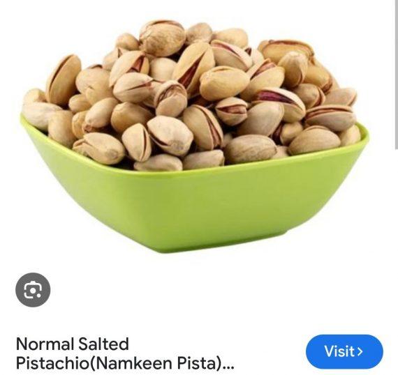 Pistachios - Flavoured - with shell - Salted - Doda Namkeen pista Iran نمکین پستہ ایران ۔ ڈوڈا