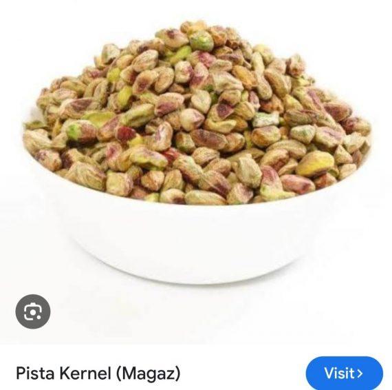 Pistachios - Plain - without shell -  پستہ گیری مغز سادہ