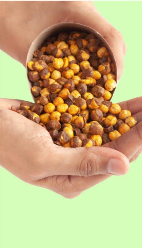 Chana - Roasted black chana - بھنا کالا چنا