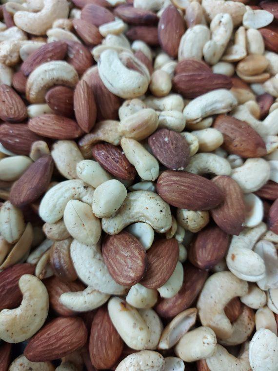 Mixed roasted nuts - SAVORY MIX - PAPRIKA WITH SALT -  سیوری مکس نٹ - پیپریکا روسٹڈ