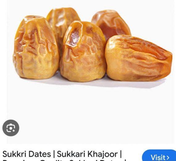 Dates - Sukhri -  سکھری کھجور