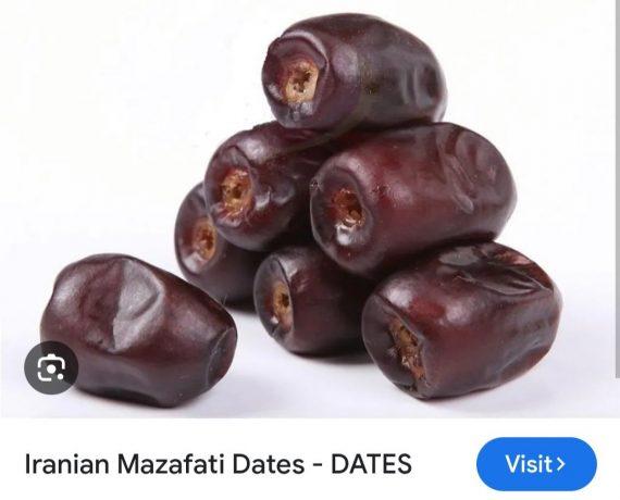 Dates - Mazafati Baam Iranian - مضافاتی بام کھجور ایرانی