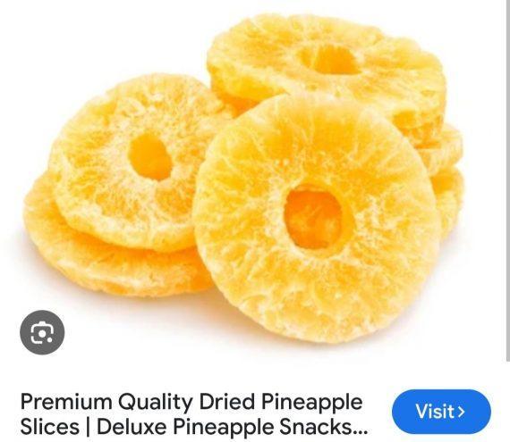 Dried Pineapple rings - خشک انناس رینگ