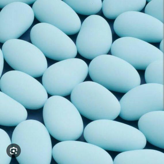Badam - Almonds - Sugar coated - Sky Blue - میٹھی بادام آسمانی نیلا رنگ