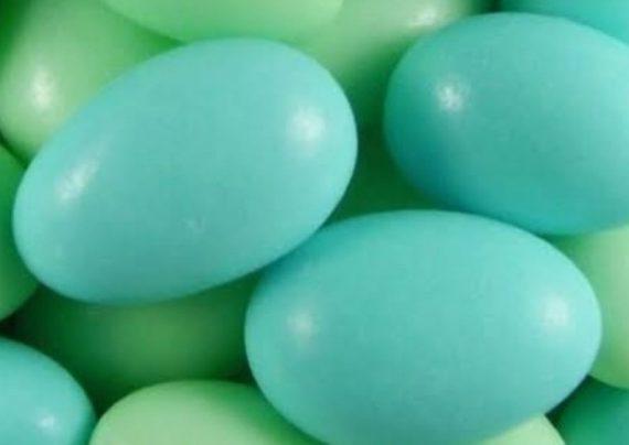 Badam - Almonds - Sugar coated - Sea Green - میٹھی بادام ۔ سمندری گرین رنگ
