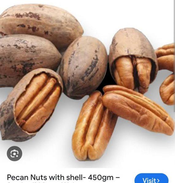 Pecans - Mexican nuts with shell - پیکن نٹ چھلکے کے ساتھ