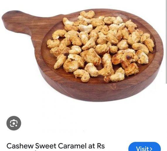 Cashews - Flavoured - Sweet Caramel roasted - میٹھے کیریمل کاجو