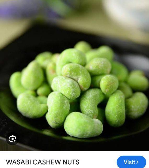 Cashews - Flavoured - Wasabi Japanese - وسابی کاجو ۔ جاپانی مزہ