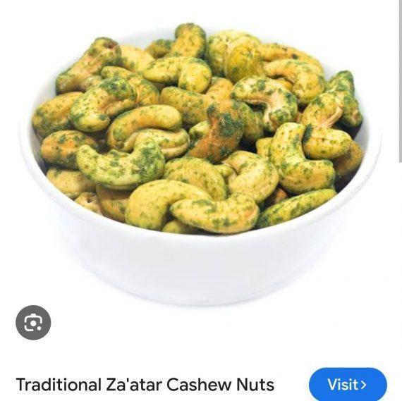 Cashews - Flavoured - Traditional Za'atar Kaju - زعتر کاجو