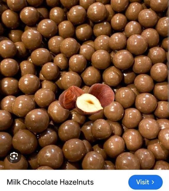 Hazel nuts Flavoured Milk chocolate - ھیزل نٹ ملک چاکلیٹ