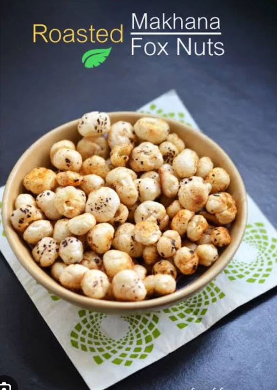 Makhana Roasted (Fox nuts Lotus seeds) -  پھول مکھانہ روسٹڈ