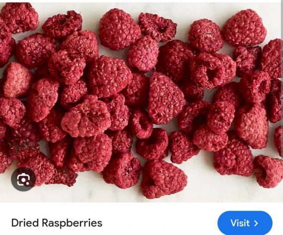 Dried Raspberries - خشک راسپ بیری
